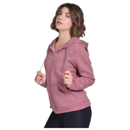 Target Γυναικεία ζακέτα Fleece Hoodie Jacket ''Icon''